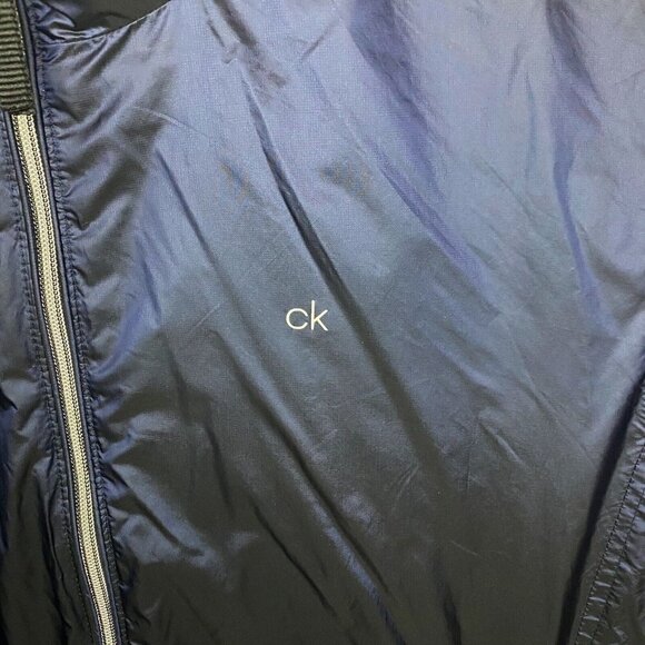 Calvin Klein Women's Sz Medium Windbreaker Water Resistant Fleece Lined Jacket - Picture 3 of 6